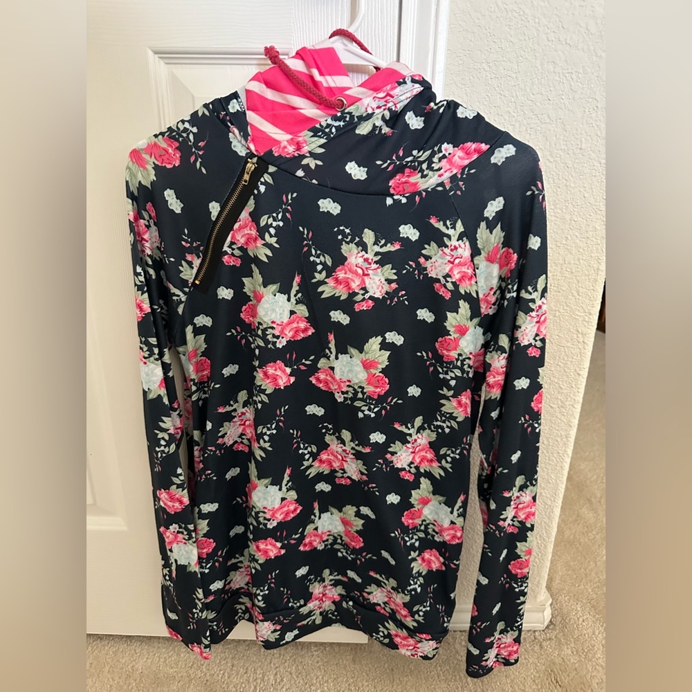 Brand New Floral Hoodie